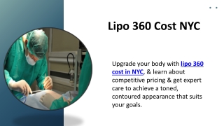 Lipo 360 Cost NYC