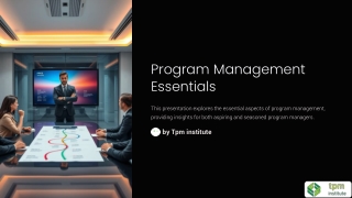 Courses for Program Manager