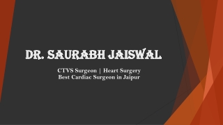 dr saurabh jaiswal