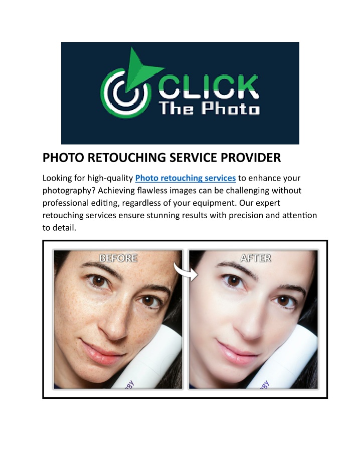 photo retouching service provider