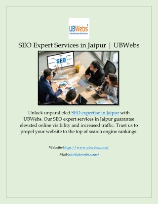 SEO Expert Services in Jaipur