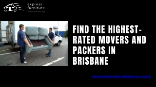 Find the Highest-Rated Movers and Packers in Brisbane