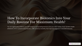 How-To-Incorporate-Biotonics-Into-Your-Daily-Routine-For-Maximum-Health