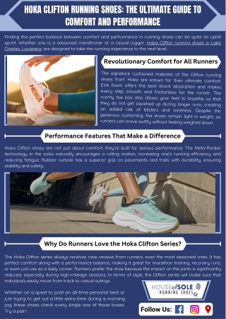 Buy Hoka Clifton Running Shoes