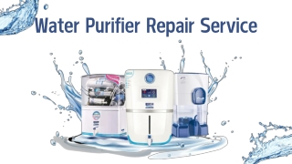 Water Purifier Repair Service