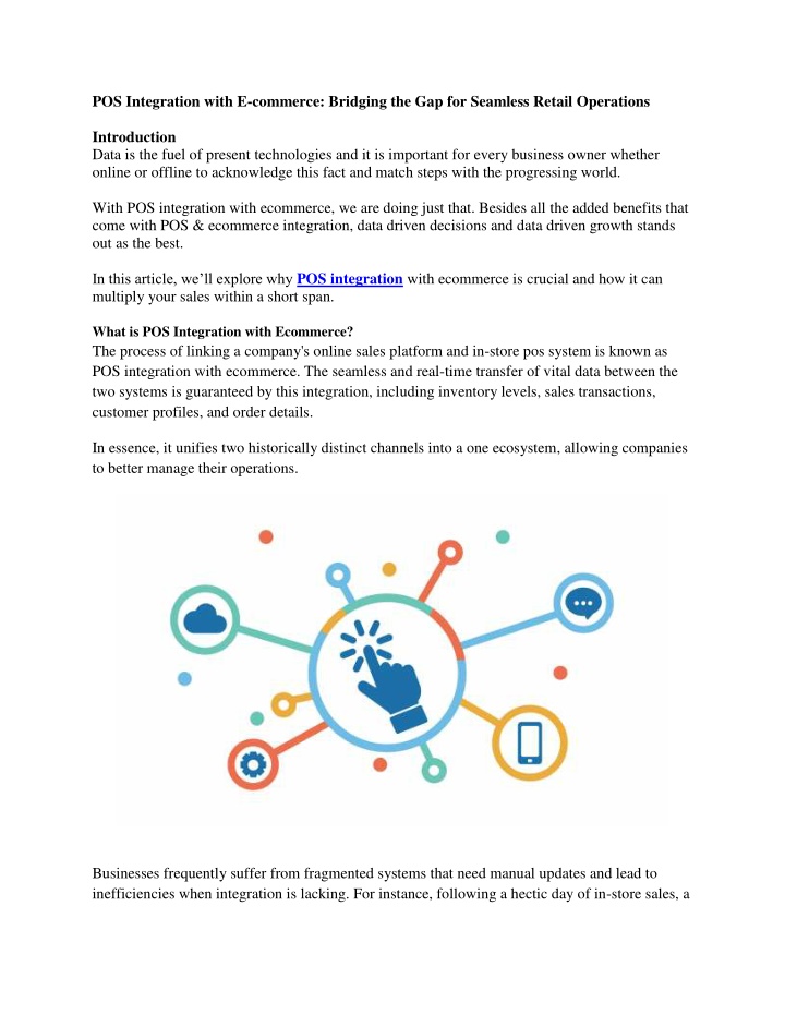 pos integration with e commerce bridging