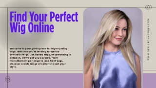 Find Your Perfect Wig Online