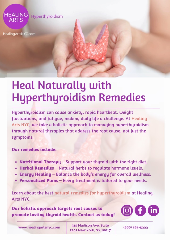 heal naturally with hyperthyroidism remedies