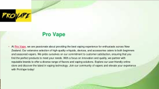 pro vape