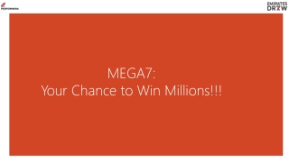 mega7 your chance to win millions