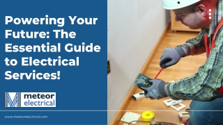 powering your future the essential guide