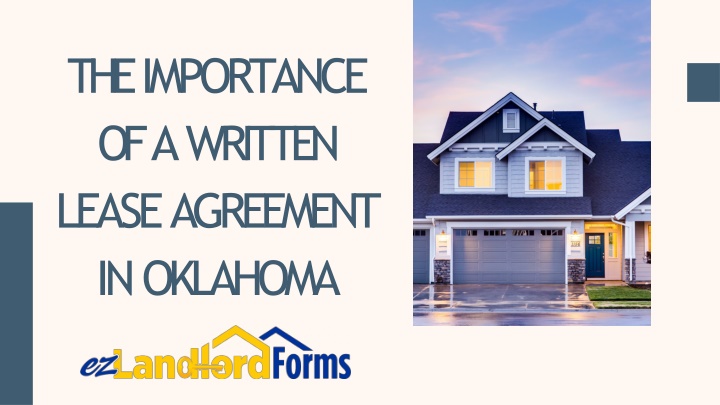 the importance of a written lease agreement