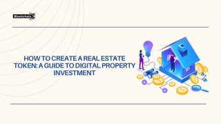 how to create a real estate token a guide