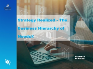strategy realized the business hierarchy of needs