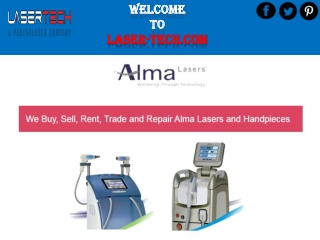 Laser Tech provide the best Alma Harmony Repair