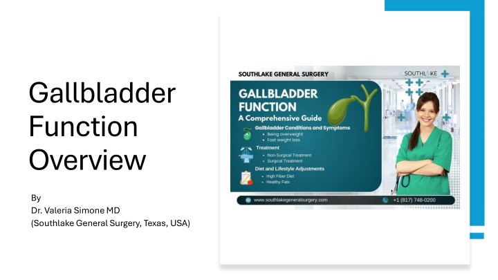 gallbladder function overview