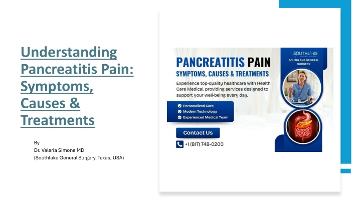 understanding pancreatitis pain symptoms causes