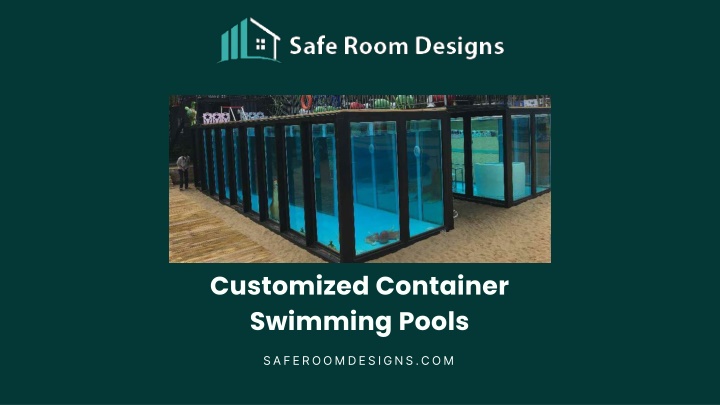 customized container swimming pools