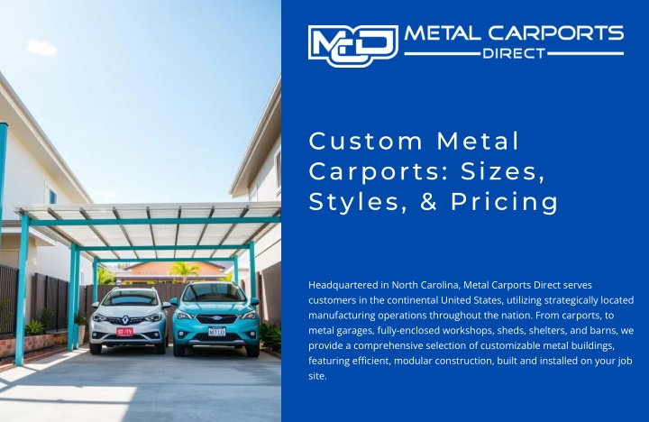 custom metal carports sizes styles pricing