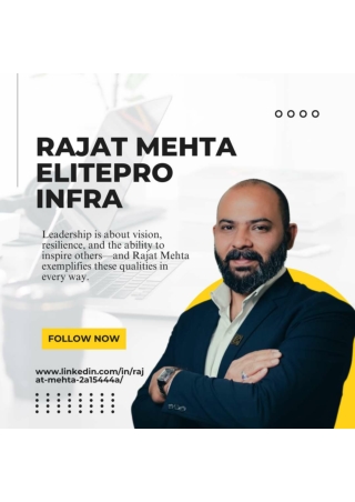 rajat Mehta elitepro infra