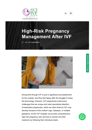 High-Risk Pregnancy Management After IVF