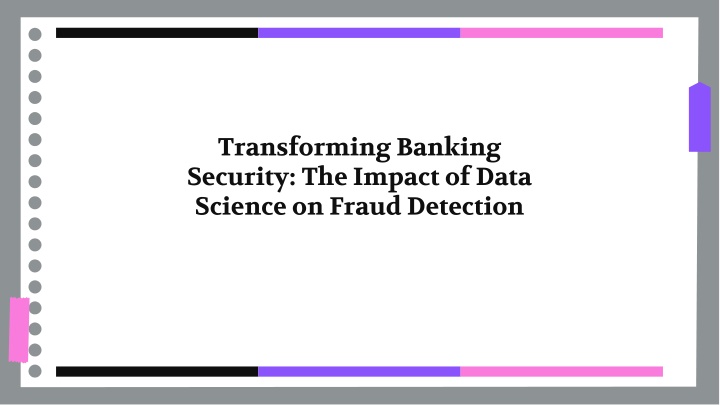 transforming banking security the impact of data