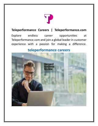 teleperformance careers teleperformance com