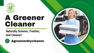 High Quality Dry Cleaning Florida – A Greener Cleaner