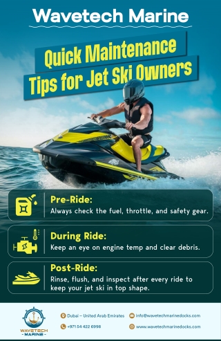 wavetech marine quick maintenance tips
