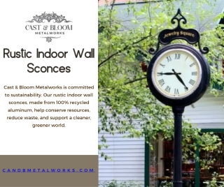rustic indoor wall sconces