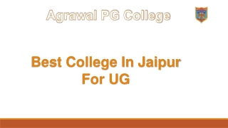 agrawal pg college