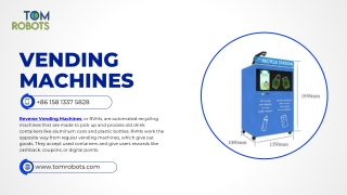 vending machines