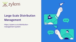 Large-Scale Distribution Management