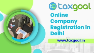 Online company registration in Delhi