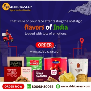 Best Online Snacks Delivery in India – Order Now from AldeBazaar