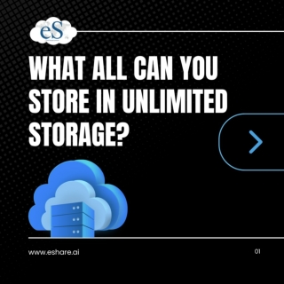 Get Unlimited Storage & Store Everything You Want