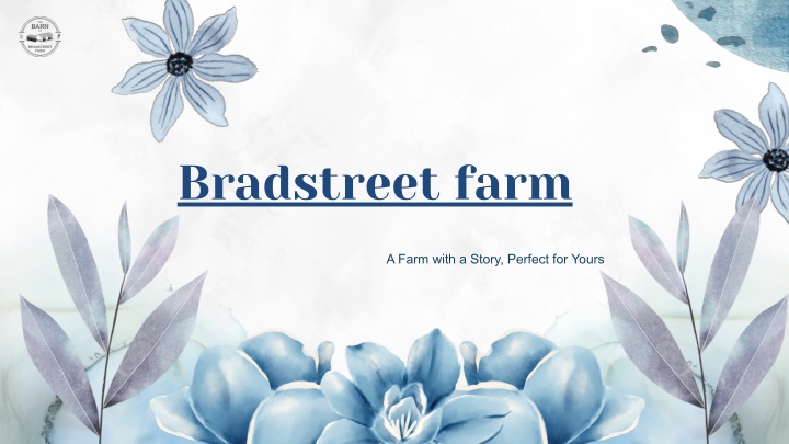 bradstreet farm