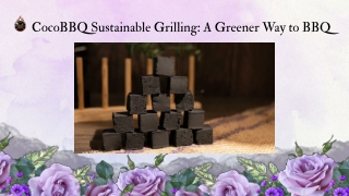 CocoBBQ Sustainable Grilling