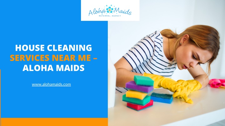 house cleaning services near me aloha maids