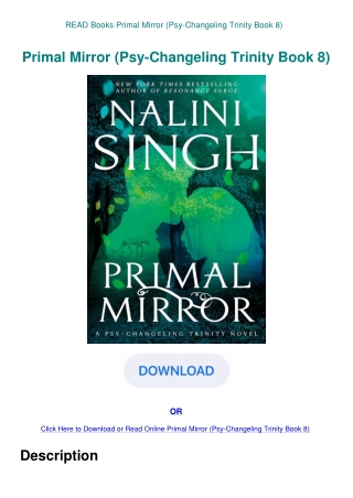 READ Books Primal Mirror (Psy-Changeling Trinity Book 8)