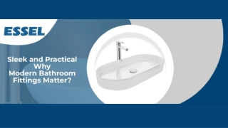 Upgrade Your Bathroom With Modern Bath Sanitary Ware & Fittings