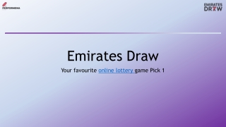 emirates draw
