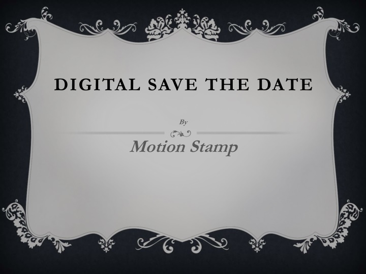 digital save the date