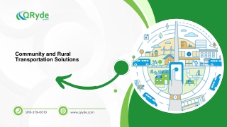 Community and Rural Transportation Solutions