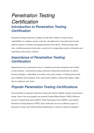 Penetration Testing Certification-13