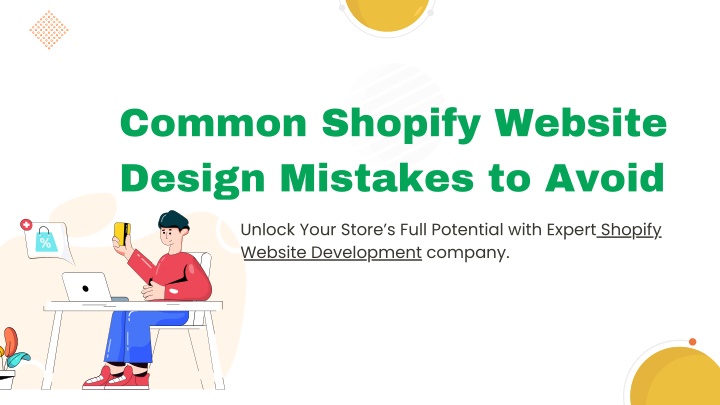 common shopify website design mistakes to avoid