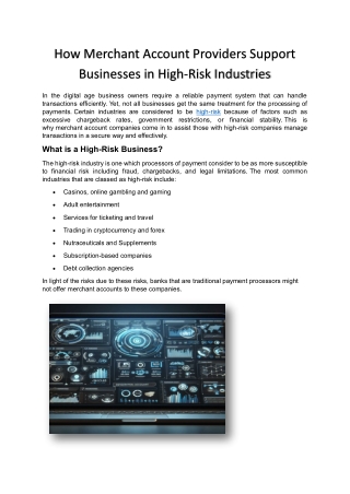 merchant account provider