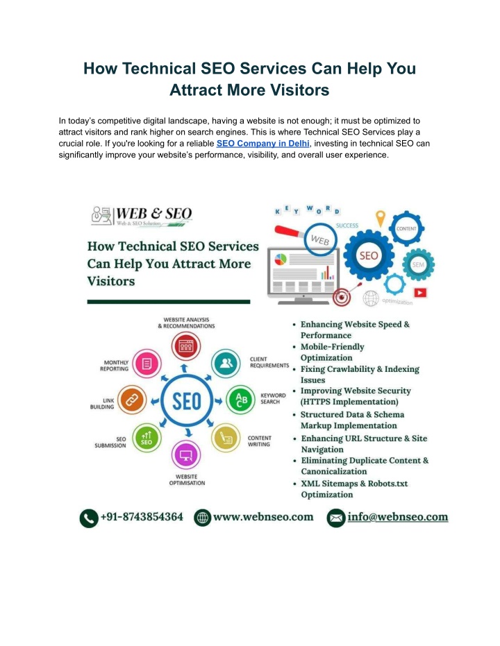 how technical seo services can help you attract