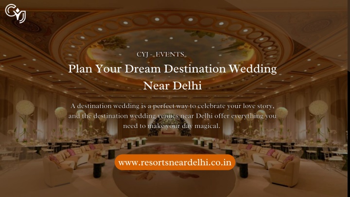 plan your dream destination wedding near delhi