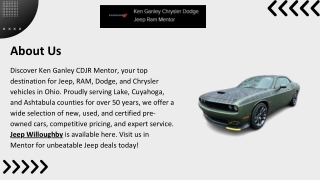 Ken Ganley CDJRF Dealership in Painesville, OH | Serving Eastlake and Geneva | K